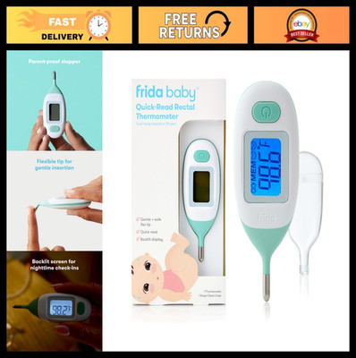 Digital Rectal Thermometer for Babies & Infants - Quick, Accurate, Water Resista