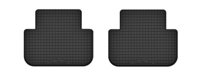 Gummi Fußmatten Hinten für Chrysler Pacifica Touring Bj. 2003-2008  Schwarz 2-tl