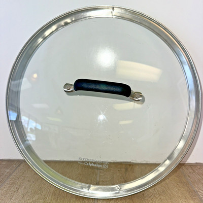 Kitchen Essentials Calphalon Glass Replacement Round Lid 12 1/8'' OD 11 1/8'' ID