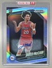 Jared McCain 2024 Panini Prizm Black #80 Silver RC Rookie Auto
