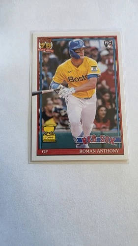 2026 Topps Series 1 - 1991 Topps Baseball Roman Anthony #T91-71 (RC)