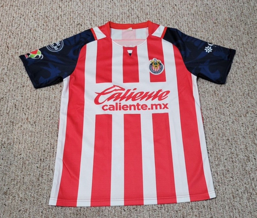 Club Deportivo Guadalajara Chivas Mens Soccer Jersey Red Caliente Mexico M