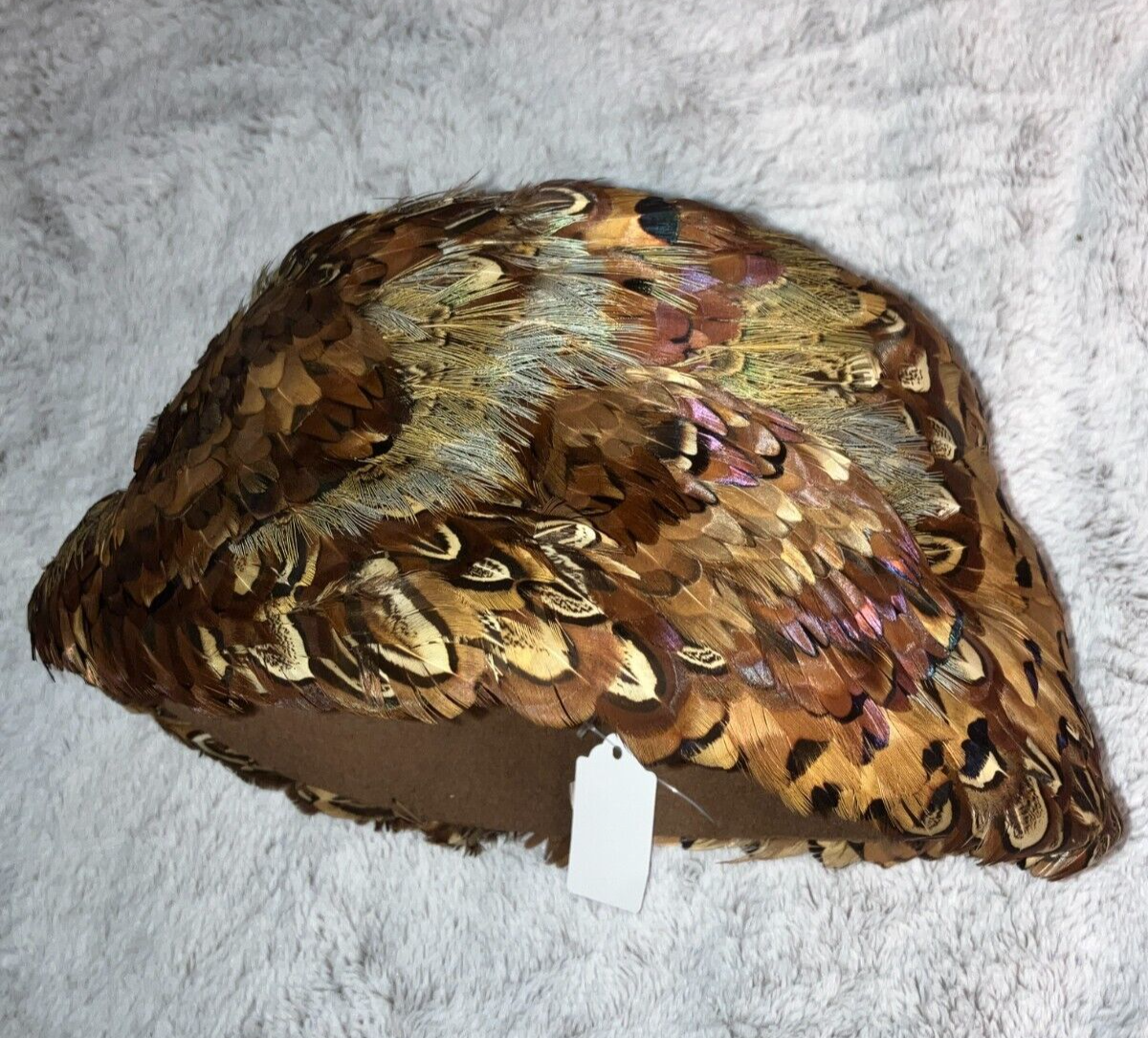 Antique Pheasant Peacock Feathered Hat Deborah Exclusive | eBay