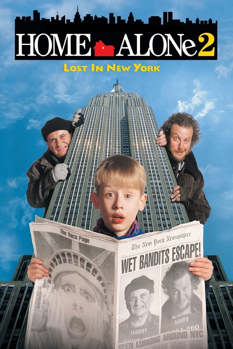 Home Alone 2: Lost in New York Movie Poster 1992 - 11x17 Inches