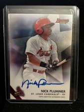Nick Plummer 2015 Bowmn's Best Autograph - Cardinals
