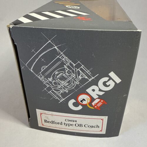Corgi Diecast Model Bus C949/4 Bedford Type OB Coach Grey Cars - Picture 3 of 6
