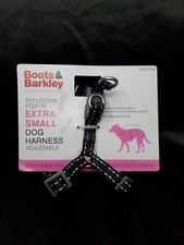 Extra Small Boots Barkley Black Reflective Step-In Adjustable Dog Harness