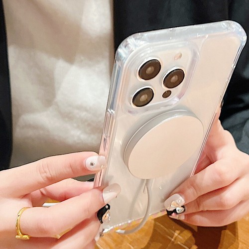 Für iPhone 16 15 Pro Max 14 13 12 11 MagSafe Crossbody Lanyard Clear Case Hülle - Bild 5 von 21