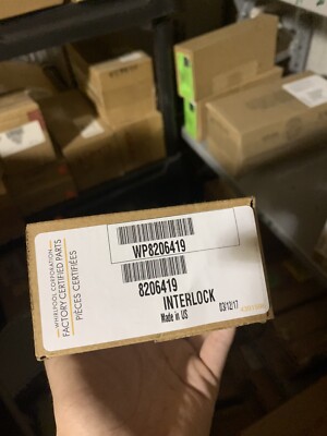 Microwave Door Interlock Support, Upper WP8206419