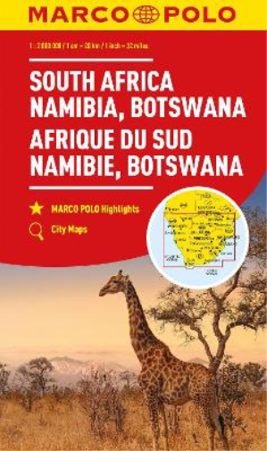 South Africa, Namibia & Botswana Marco Polo Map (Map) Marco Polo Maps