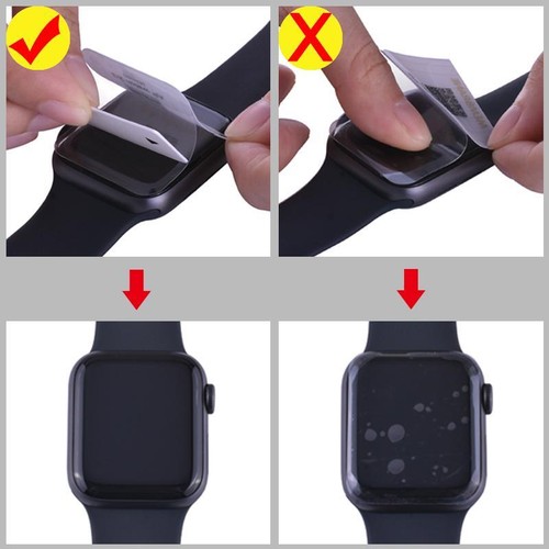 Case Cover Tempered Glass Protective film For Apple Watch 5 4 Screen Protectors - Photo 12 sur 14