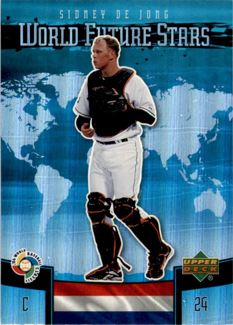 2006 Upper Deck Future Stars - Sidney De Jong #WBC-19 for sale | eBay
