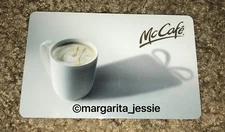 MCDONALD'S McCAFE LATTE ARCH GIFT CARD 2011 CANADA