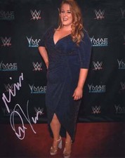 Piper Niven metallic 8x10 WWE Sexy Hot signed autographed photo