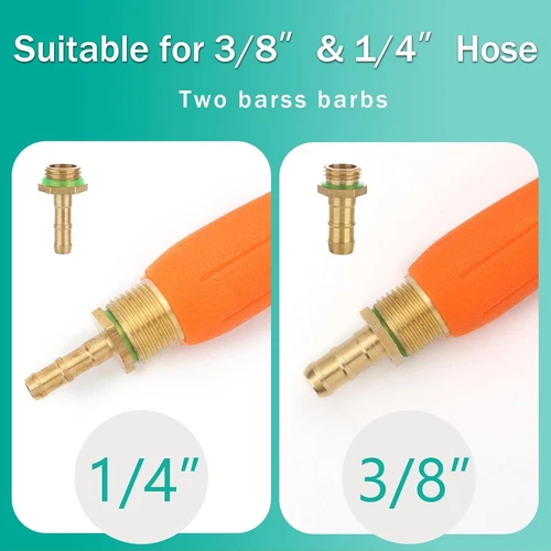 29 Inches Replacement Sprayer Wand 3/8" 1/4" Brass Barb Universal Sprayer Wand - Bild 6 von 9