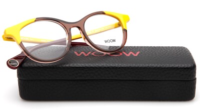 NEW WOOW Marry Me 4 Col 1331 Brown Yellow EYEGLASSES FRAME 48-18-140 B40mm