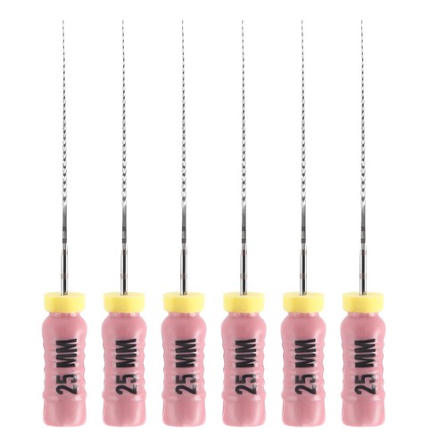 JMU 6pc Endodontic Stainless Steel Hand Use C Files 21/25mm Endo Root Canal File - Picture 16 of 23
