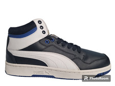 Sneakers Puma Rebound alte black-white uomo comfort di tendenza in PROMO