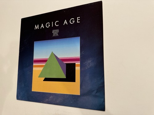 Magic Age Vinyl LP NM 1986 German Ambient Synth Compilation Hubert Bognermayr - Imagen 2 de 10