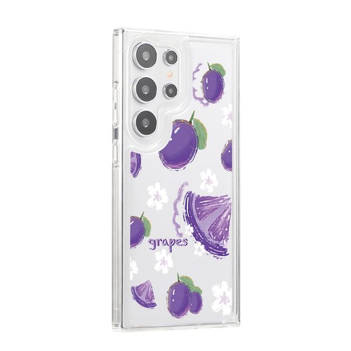 For Samsung Galaxy S24 Ultra S23 FE Case Shockproof Cute Fruit Clear Phone Cover - Picture 7 of 41
