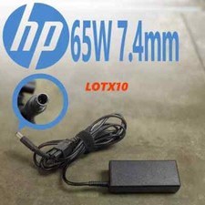LOT 10 Genuine Big Barrel HP Laptop Charger AC Power Adapter 65W 19.5V 902990