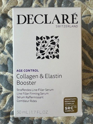 NEW Declare Switzerland Age Control Collagen & Elastin Booster 1.7 oz.