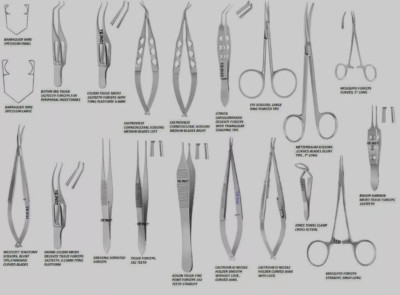 Eye Micro Minor Surgery Surgical Opthalmic Instrument Student Kit 20 Pcs Set