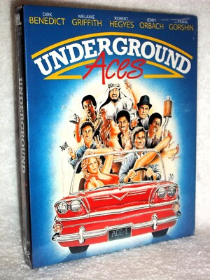 Underground Aces (Blu-ray, 2024) NEW Dirk Benedict Melanie