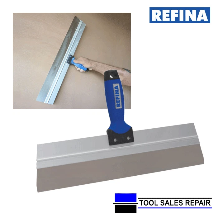 Refina Spatula Skimming Spat Stainless Steel Plaster Finishing Spat 12