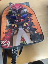 Loungefly Star Wars Rebels Sabine Spray Paint Mini Backpack Mandalorian NEW! NWT