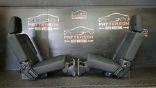 2017 Ford Expedition Lh Rh Cloth 2nd Row Rear Back Seats Ebony Trim Code Ch