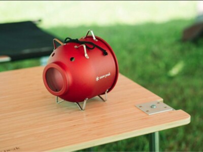 Snow Peak FES-087-RD Aluminium Mosquito Coil Holder Pig Red 2023 Spring Camp