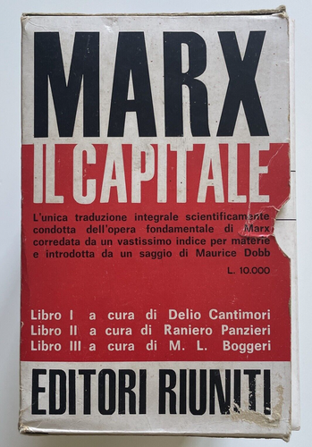 Marx. Il capitale - Editori Riuniti, 1974 - 5 Volumi - Foto 4 di 8