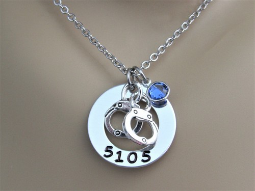 Police Wife, Police Daughter Necklace 