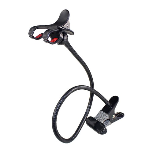 Long Flexible Arm Mobile Phone Holder Clamp Desk Bed Lazy Stand for GPS Phone - Zdjęcie 3 z 9
