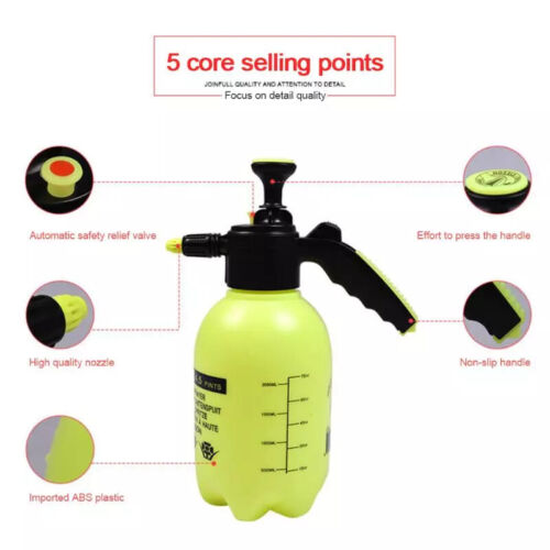 2L Garden Hand Pump Sprayer – Portable Pressure Spray Bottle Water Weed Chemical - Picture 4 of 10
