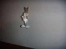 Vintage Warner Bros. Bugs Bunny Enamel Pin Lapel/ Hat pin Size 1-7/8" by 3/4"