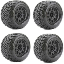 Powerhobby 1/8 MT 3.8 Rockform Belted Mounted Tires (4) Arrma Notorious 6S