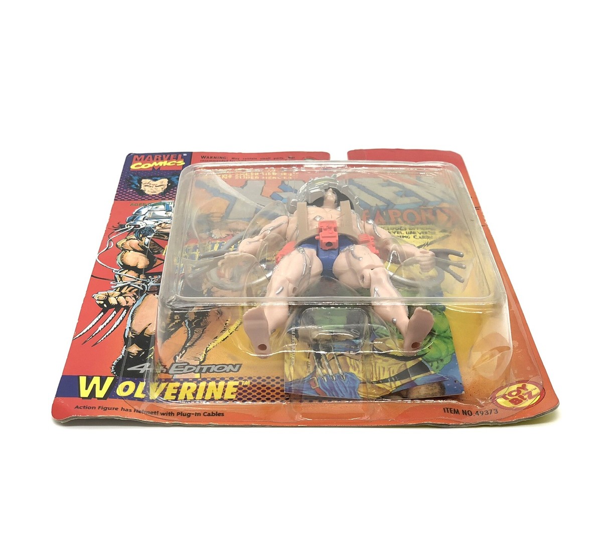 Vintage 1993 Toy Biz X-Men Weapon X Wolverine 4th Edition Vintage 1993 Toy Biz X-Men Weapon X Wolverine 4th Edition