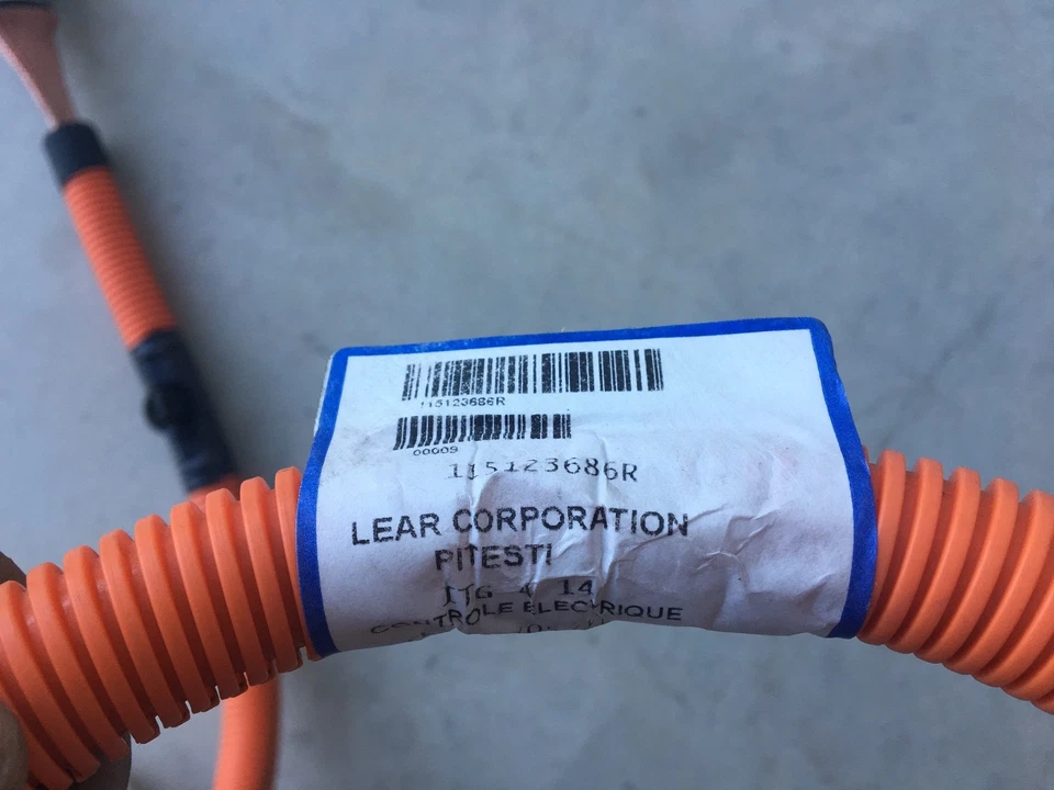 Cabo de alimentação do motor elétrico RENAULT KANGOO Z.E. 115123686R - Imagem 2 de 4