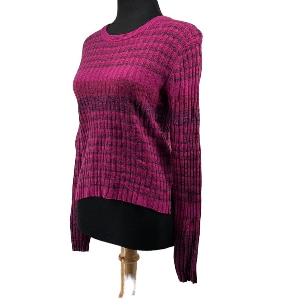 Aritzia Babaton crop sweater linen wool blend lon… - image 2