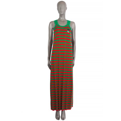 slim fit dress slacks Gucci Poppy Field Fil Coupé Silk Cape Dress main image 0