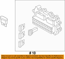 NISSAN OEM 11-12 Armada Titan Electrical Fuse Relay-Junction Block 24350ZV50A
