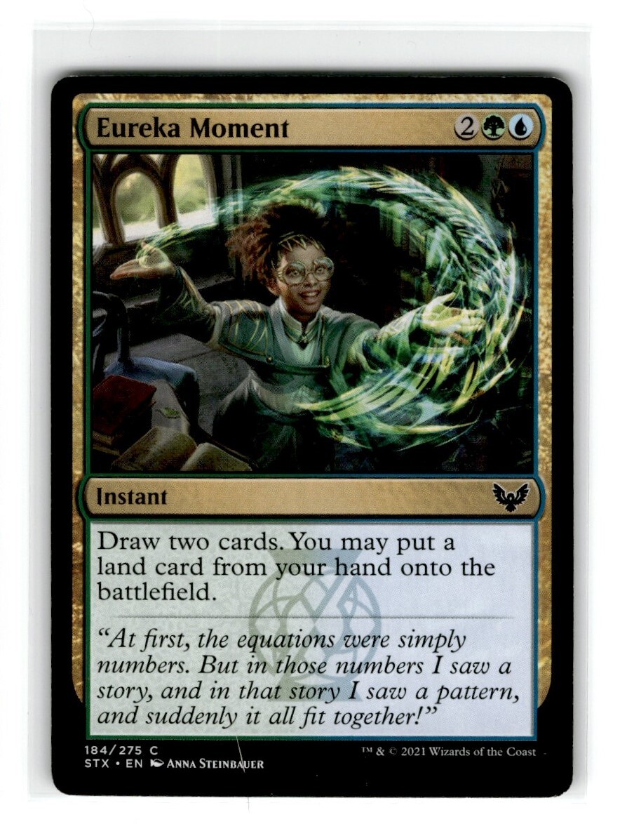 MTG Magic The Gathering Eureka Moment Common Lightly Played