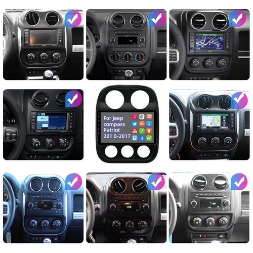 Android 12 Apple Carplay Car Stereo Radio GPS For Jeep Patriot Compass 2010-2016 - Picture 2 of 16
