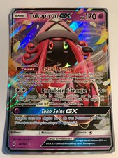Carte Pokemon Tokopiyon GX 60/145 Soleil & Lune Gardiens Ascendants FR