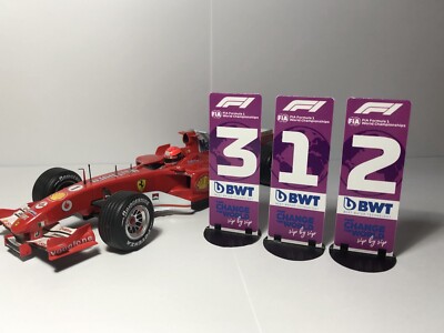 1,2,3 Pitboards 1:18 (Slate F1) / Race Position (2021-2022)