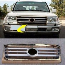 For Toyota Land Cruiser 100 2006-07 Car Front Bumper Radiator Grille Grill Gold For Toyota Land Cruiser 100 2006-07 Car Front Bumper Radiator Grille Grill Gold
