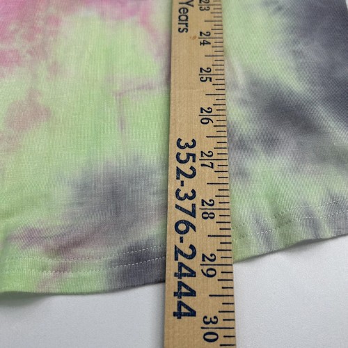 Simply Southern Shirt Womens Size Medium M Tie Dye Rayon 3/4 Sleeve Open Back - Picture 2 of 6
