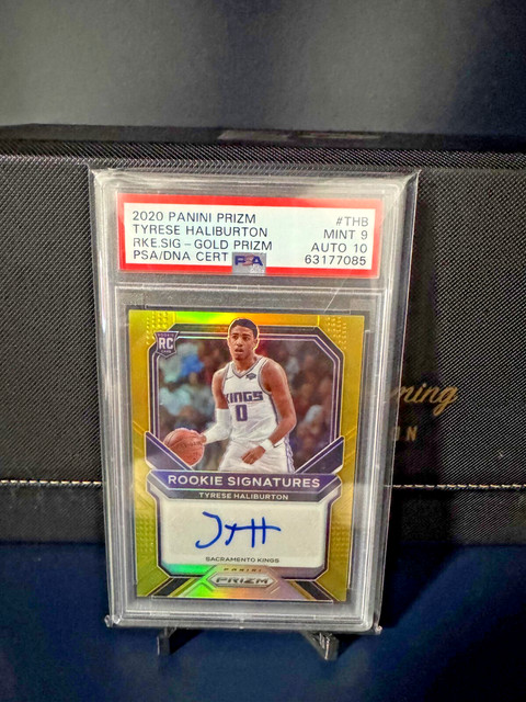 Tyrese Haliburton 2020 Panini Prizm Gold